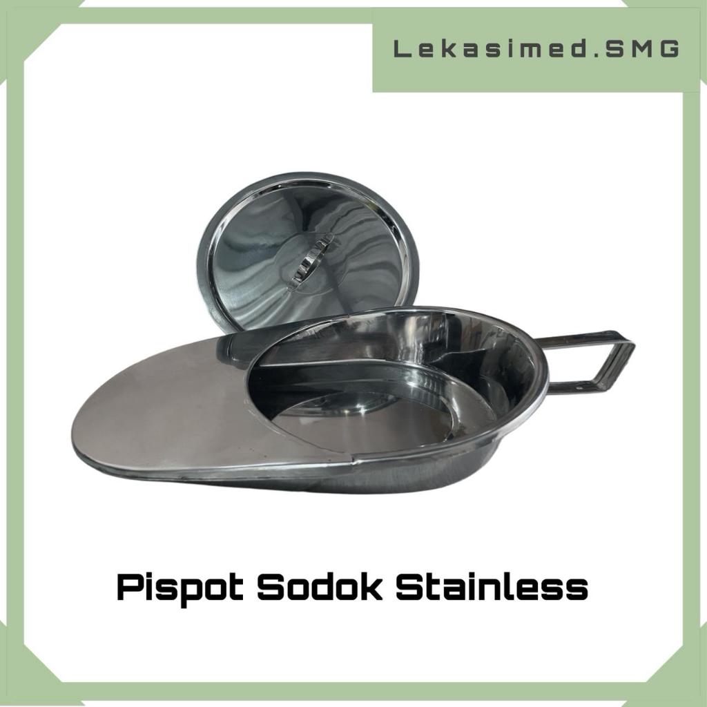 Pispot Sodok Stainless BAB | Pispot Stainless (Stick Pan)