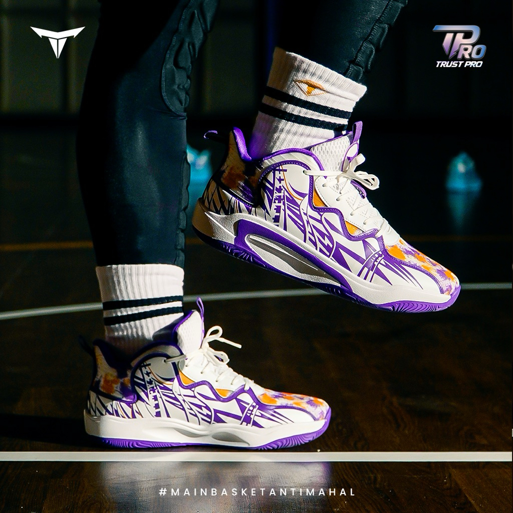 TERBARU Sepatu Basket TRUST PRO Original Keren Anti Mahal