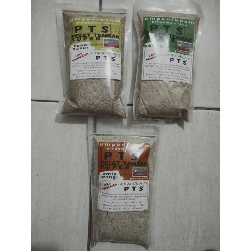 Umpan/Bom PTS pengumpul ikan