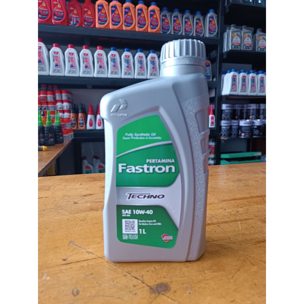 OLI MESIN MOBIL BENSIN FASTRON TECHNO 10W-40 1L PERTAMINA