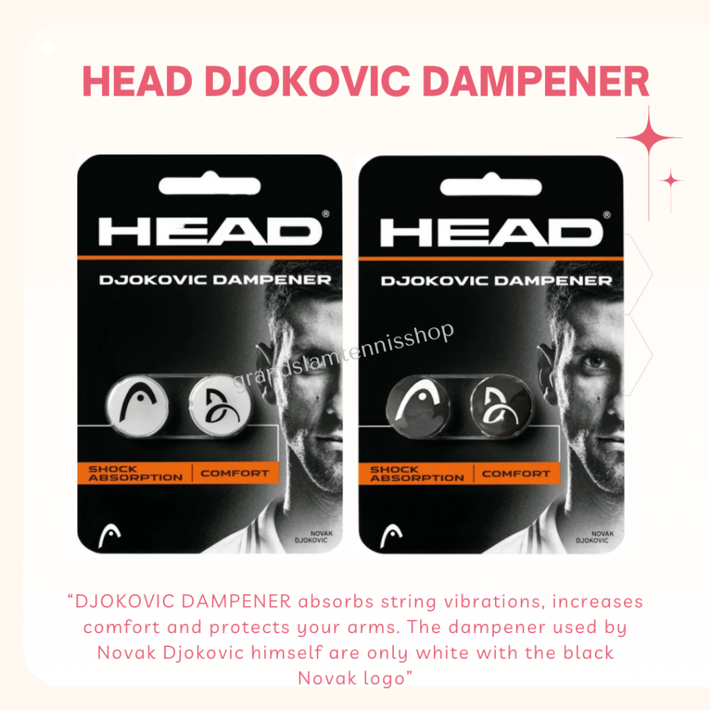 HEAD Djokovic Dampener / Peredam senar raket tenis