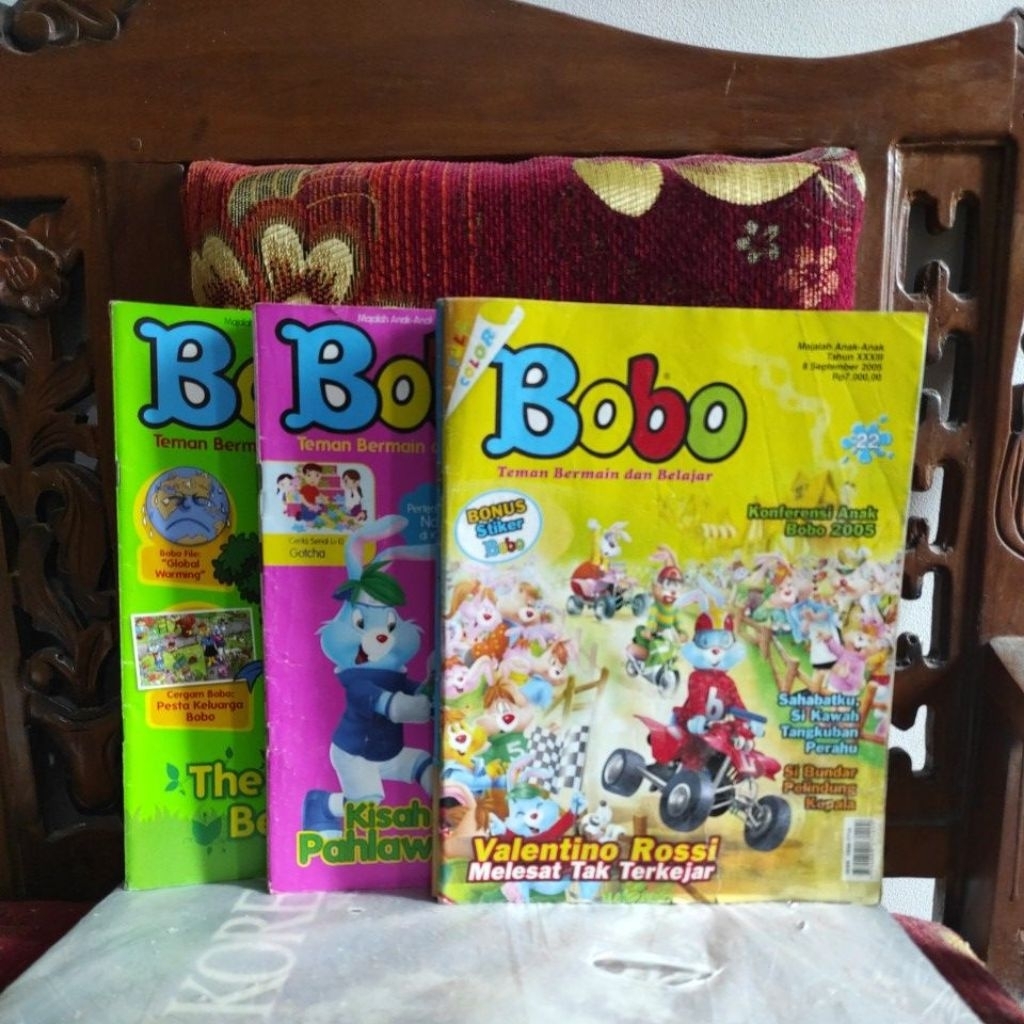 Majalah Bobo Original Bekas mulai tahun 2005, 2006, 2007, 2008 Booeh Beli satuan Pembelian minimal 3