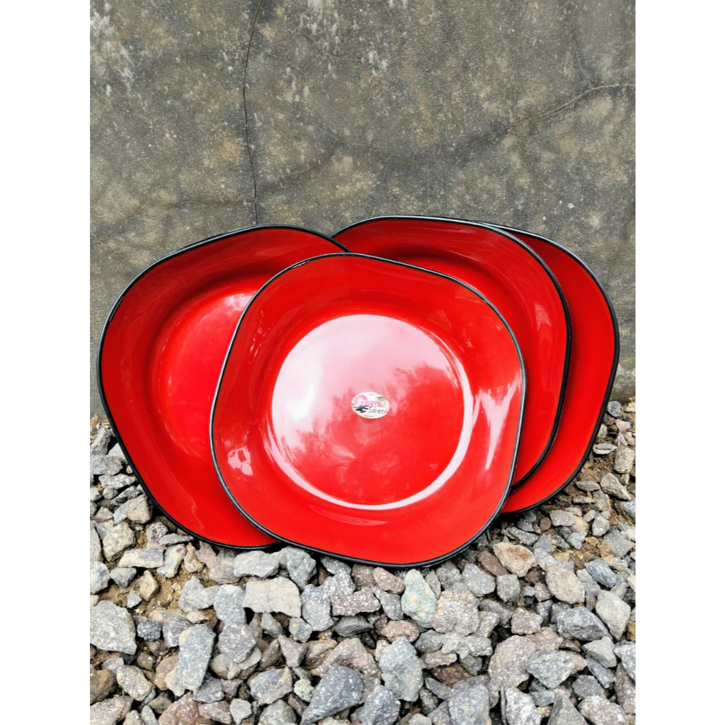 Piring Ramen - Piring Ramen Jepang Persegi - Piring Plastik