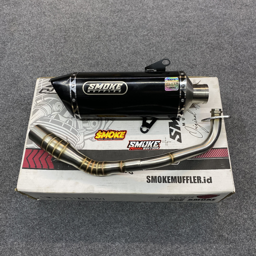 Knalpot yamaha nmax 155, yamaha nmax new 155 original smokemuffler