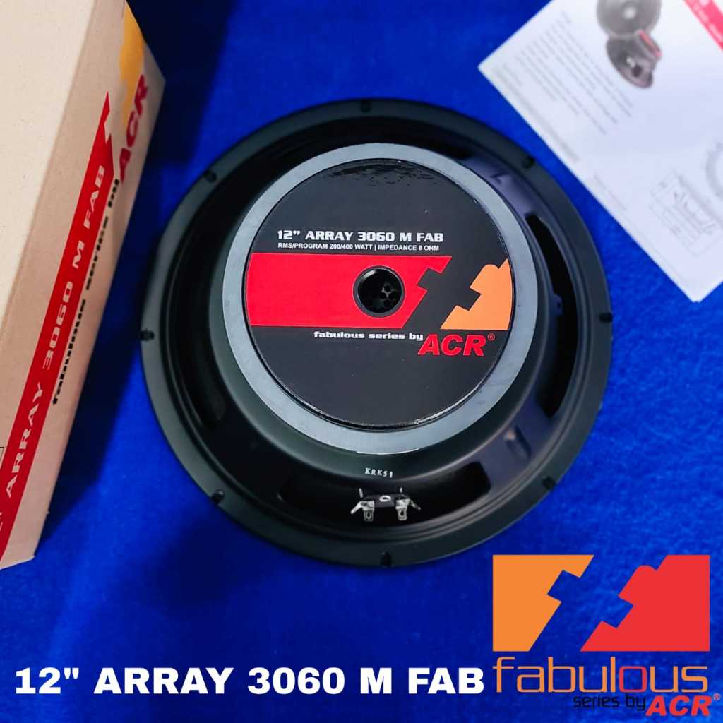 Speaker Array ACR 12in type ACR 3080 M FABULOUS