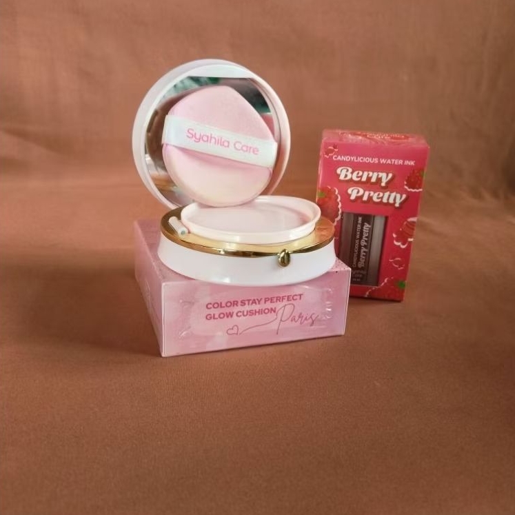 paket(LIPTINT SYAHILA CARE + COSHION SYAHILA CARE)