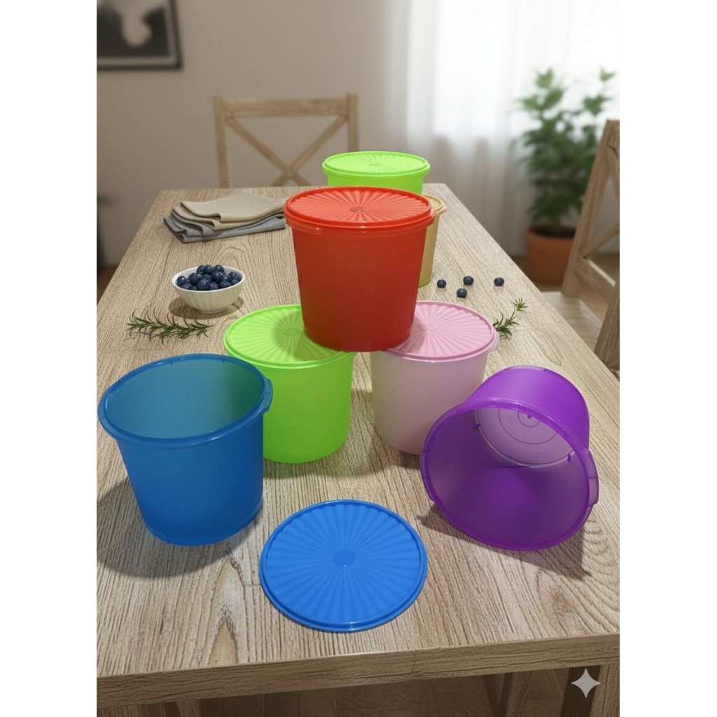 TERA CANISTER / TOPLES 10L / Toples kerupuk / Toples Keripik / Toples Kedap Udara / Tempat Penyimpan