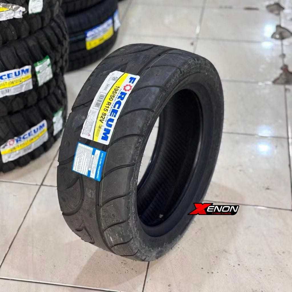Ban Mobil FORCEUM EXP SPORT 195 50 R15 || Ban Semi Slik Untuk Brio Agya Ayla Calya Yaris 195/50 R15