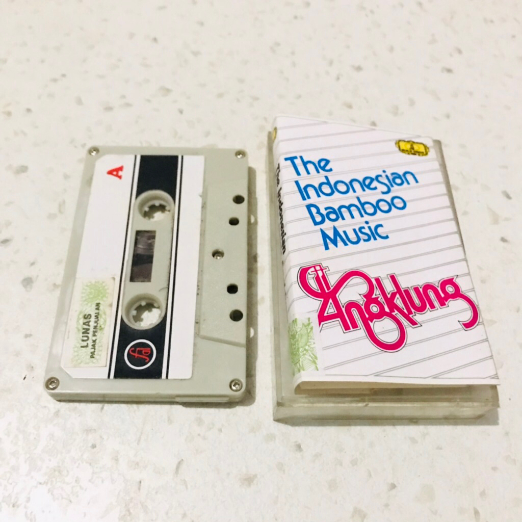 Kaset Pita THE INDONESIA BAMBOO MUSIC - Angklung