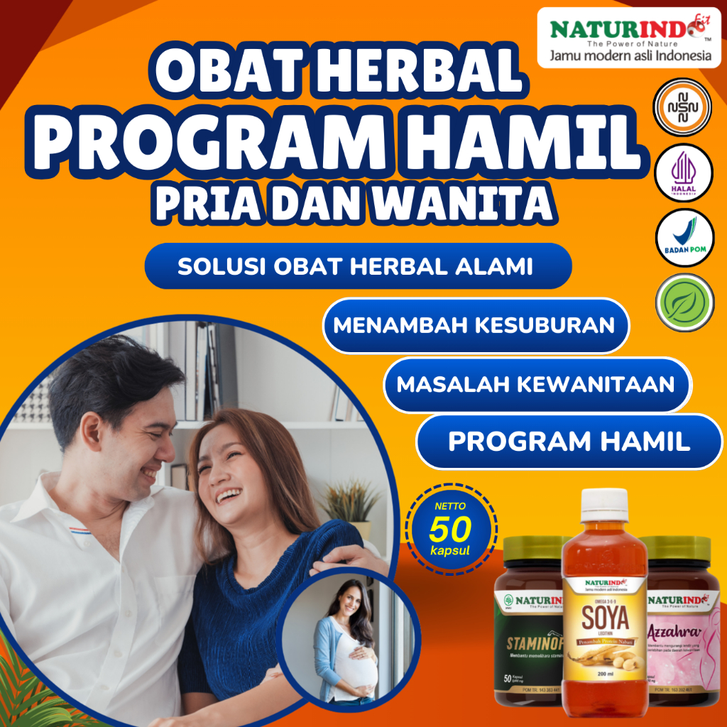 Obat Herbal Program Hamil Suami Istri Promil Ayah Bunda Ampuh