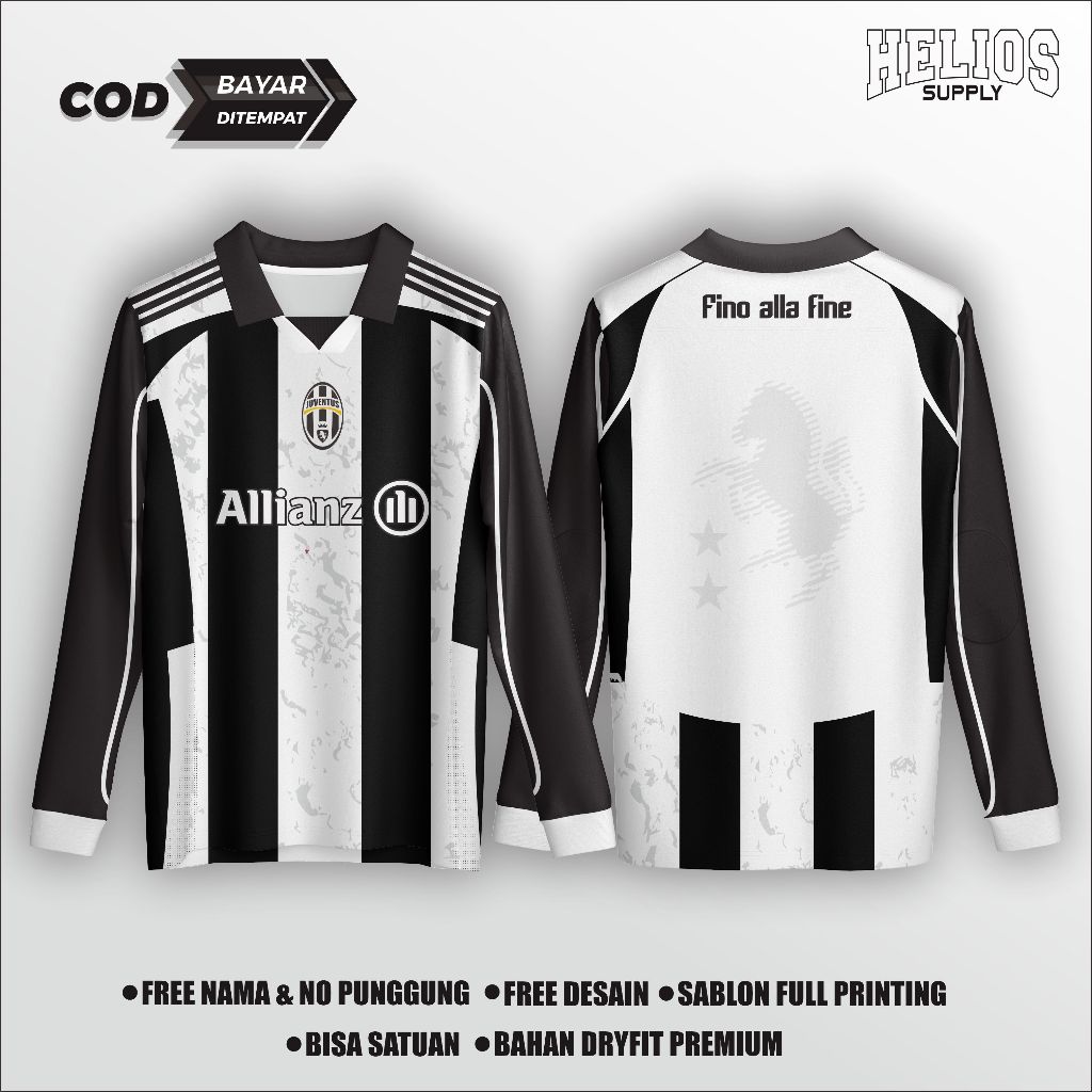 Jersey Fantasy MU Retro Terbaru 2026 Long Sleve - Helios Suply