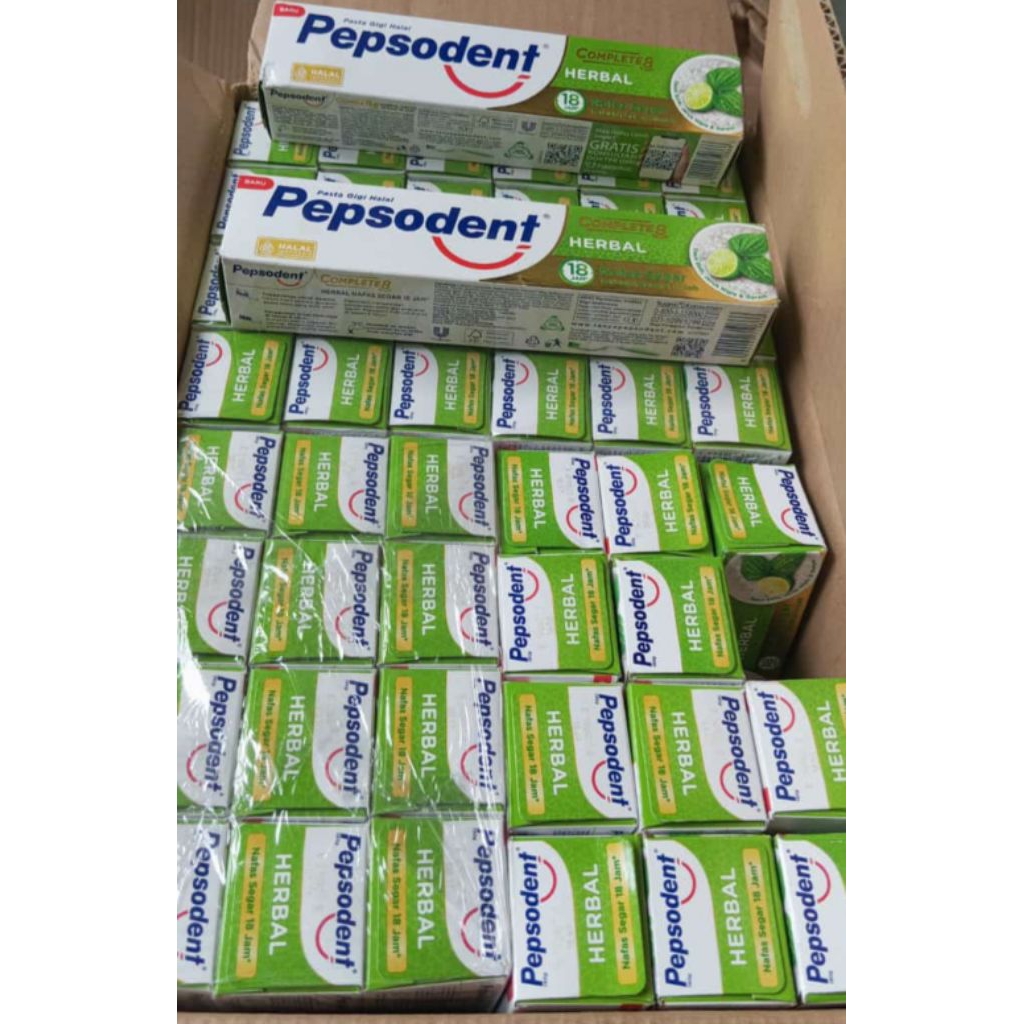 Pepsodent Herbal 190gram x 2