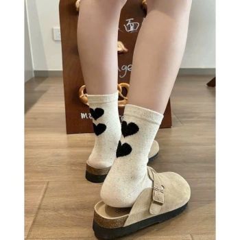 SKYBUNNY - Kaos Kaki Tebal Katun Spandex Motif Kartun Animals Cute Style Korean