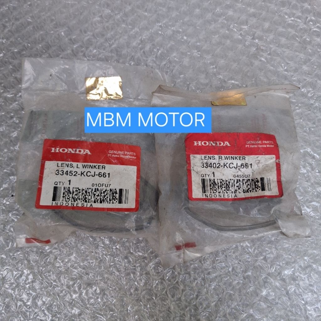 MIKA KACA LAMPU SEIN SEN KANAN KIRI HONDA TIGER REVO TIREV NEW PECE BARONG ORI AHM RETENG RETING ORI