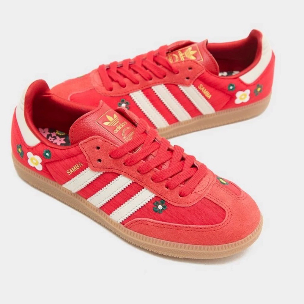 Adidas samba x liberty london red (Resmi ADIDAS)
