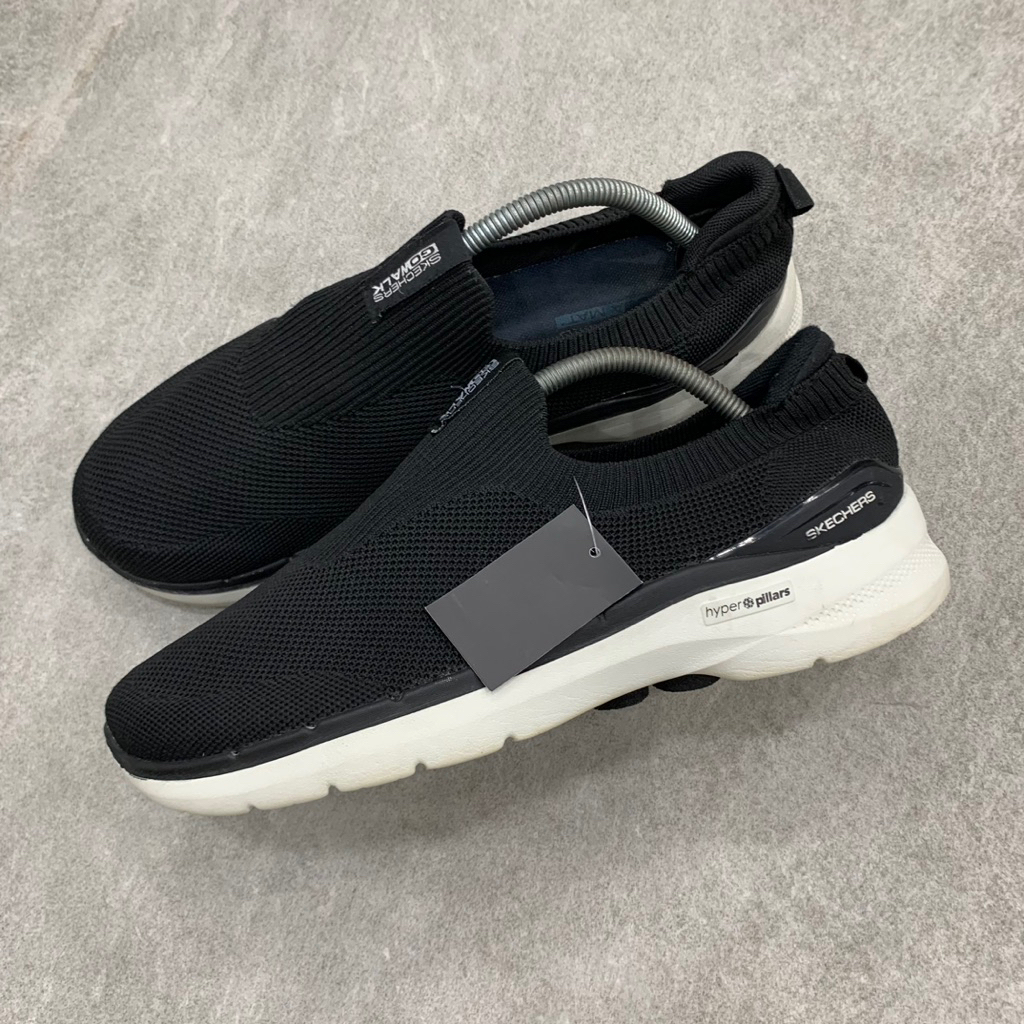 Skechers Go Walk 6 Warnock Mens Slip On Black