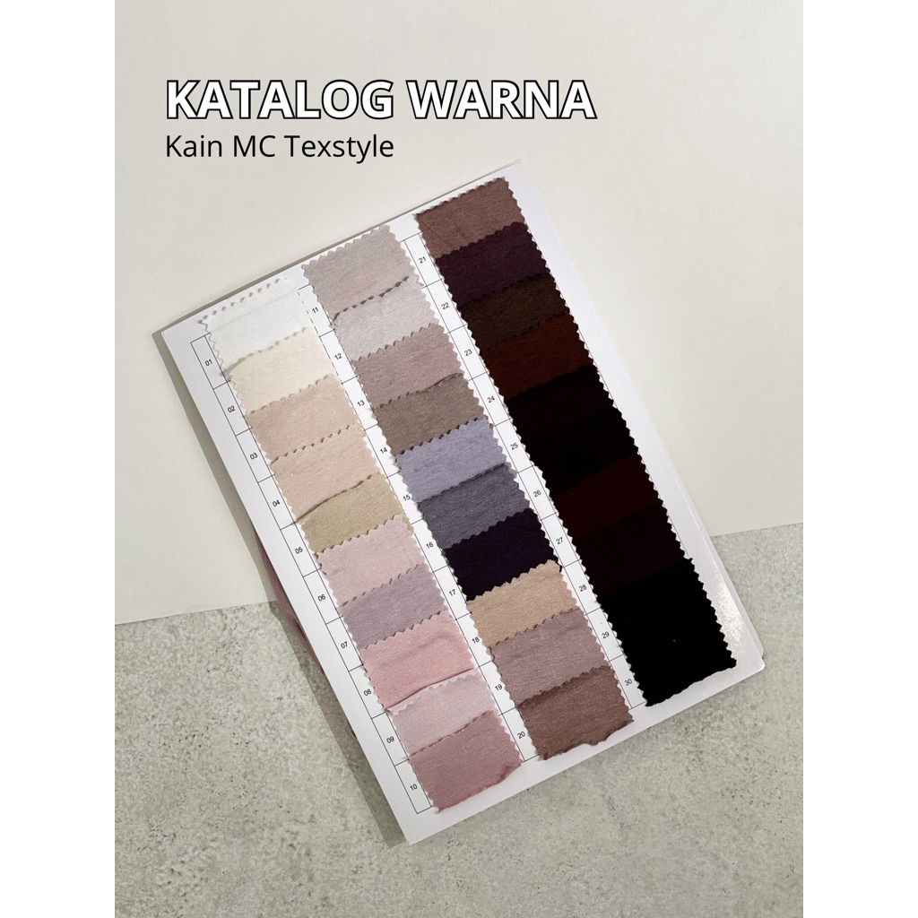 KATALOG WARNA KAIN MC TEXSTYLE