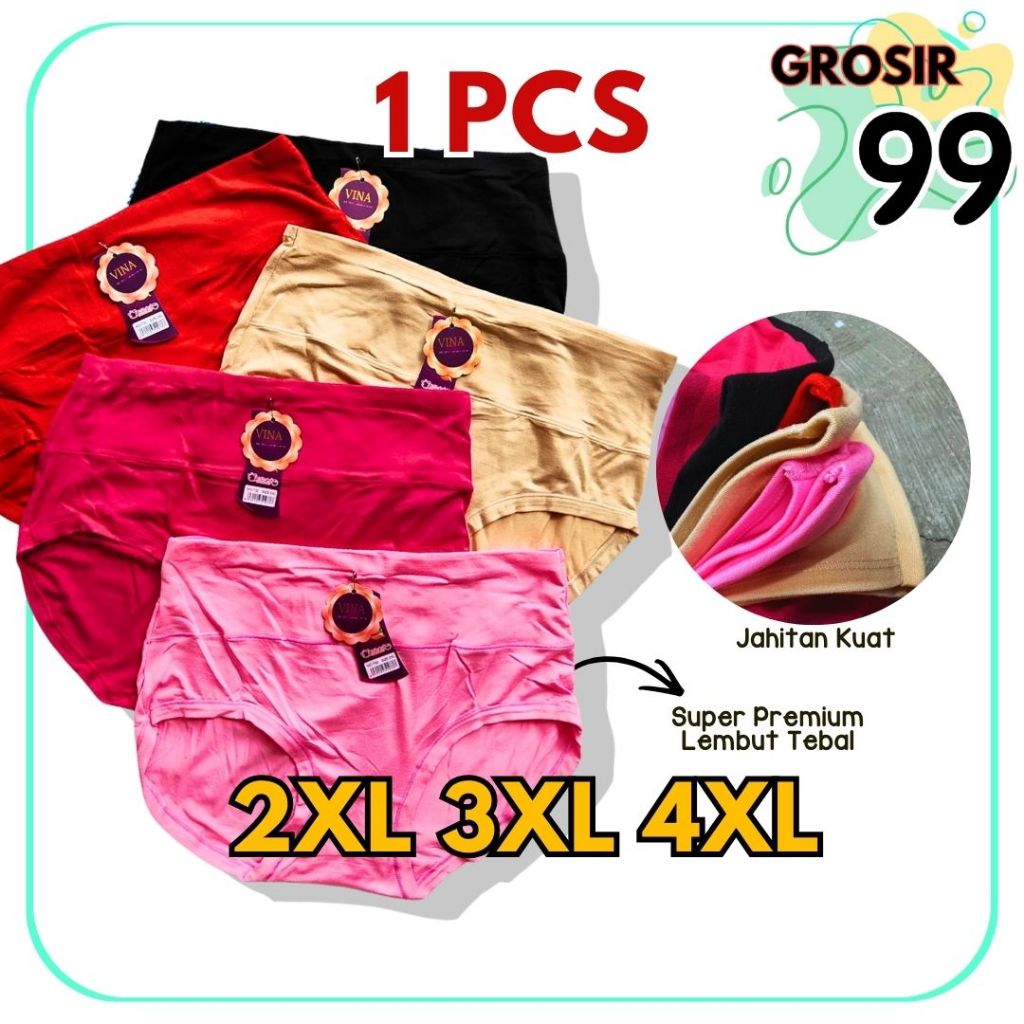 TERLARIS YUMAIREN CD CELANA DALAM WANITA JUMBO VINA BB 80 90 100 GROSIR99