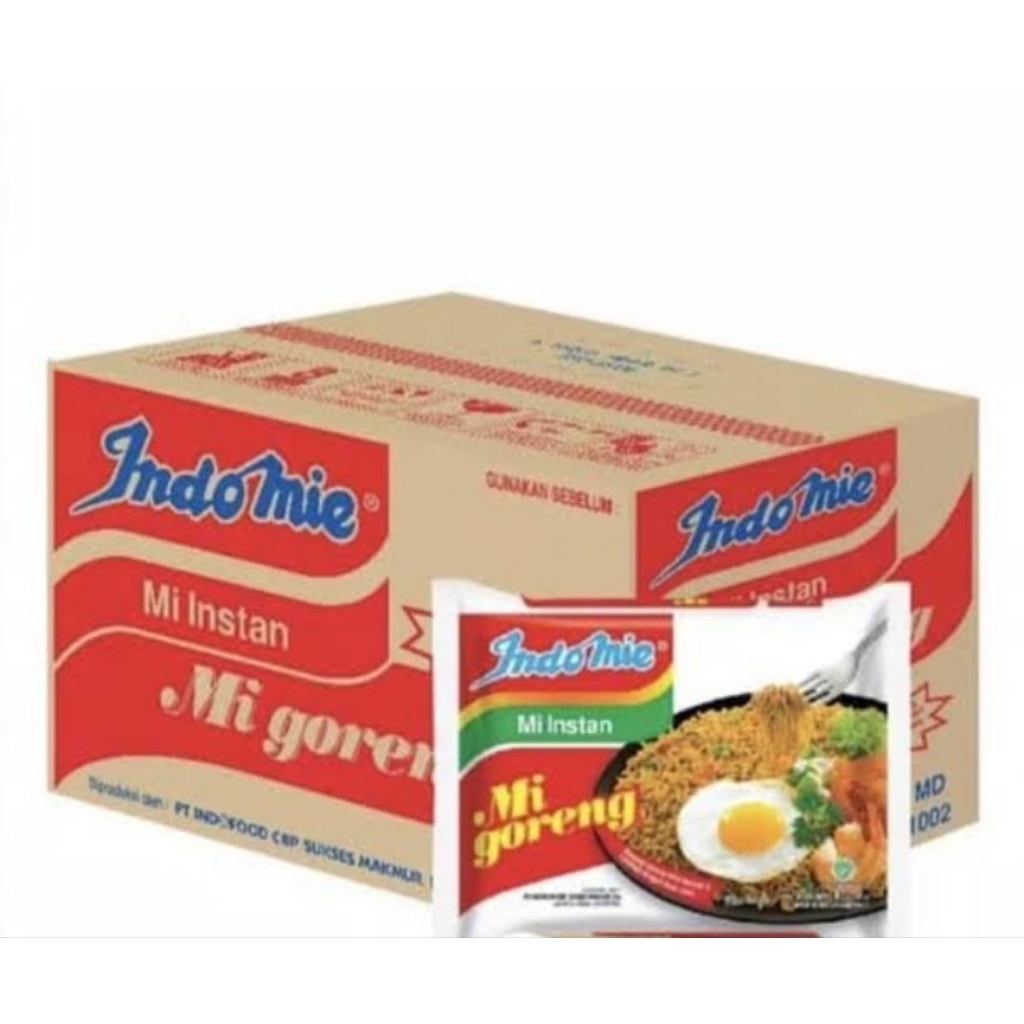 Indomie Mi Goreng Produksi Palembang Bubuk Cabai 1 Dus