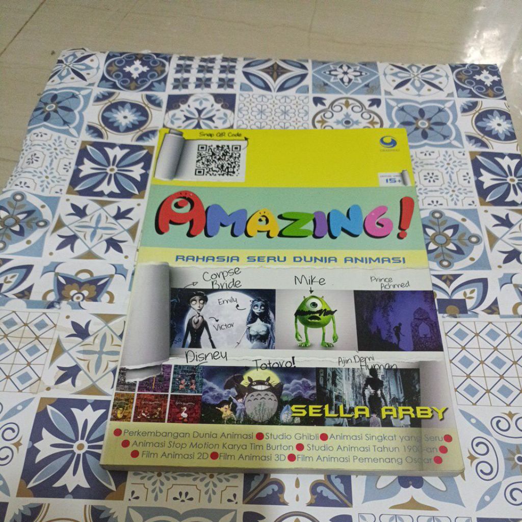 Buku Amazing, Rahasia Seru Dunia Animasi