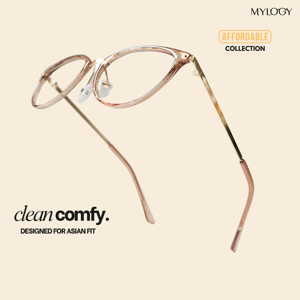 MYLOGY - ODETTE  frame kacamata optik cat eye bernosepad