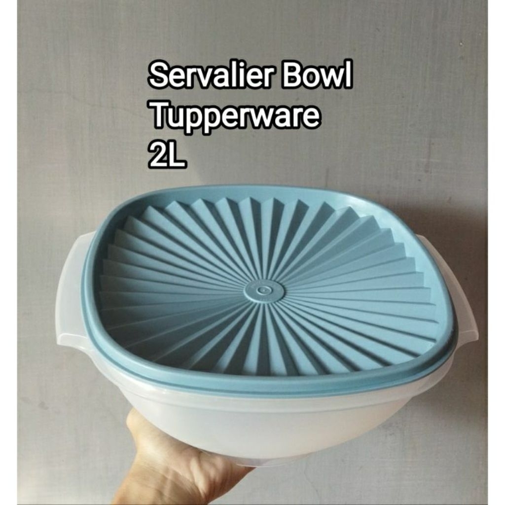 Servalier Bowl/bakul nasi 2.1L Tupperware Baru