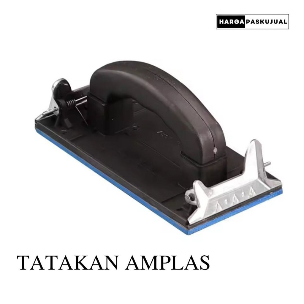 Holder Amplas Manual untuk Kayu Dinding Tembok Besi Tatakan Amplas Gosok Serbaguna Alat Gosok Amplas