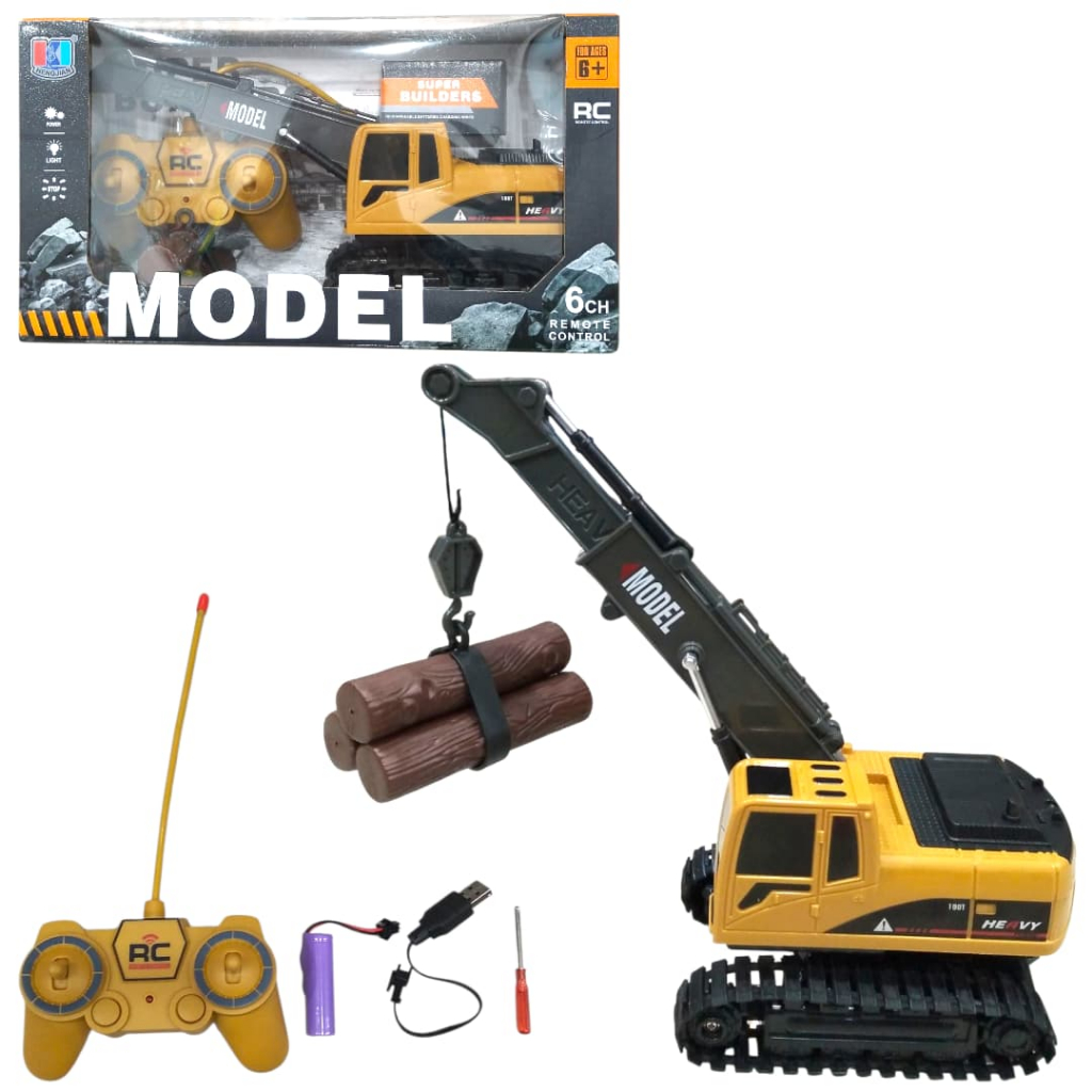 Planet Toyz - Mainan Anak RC Model Crane
