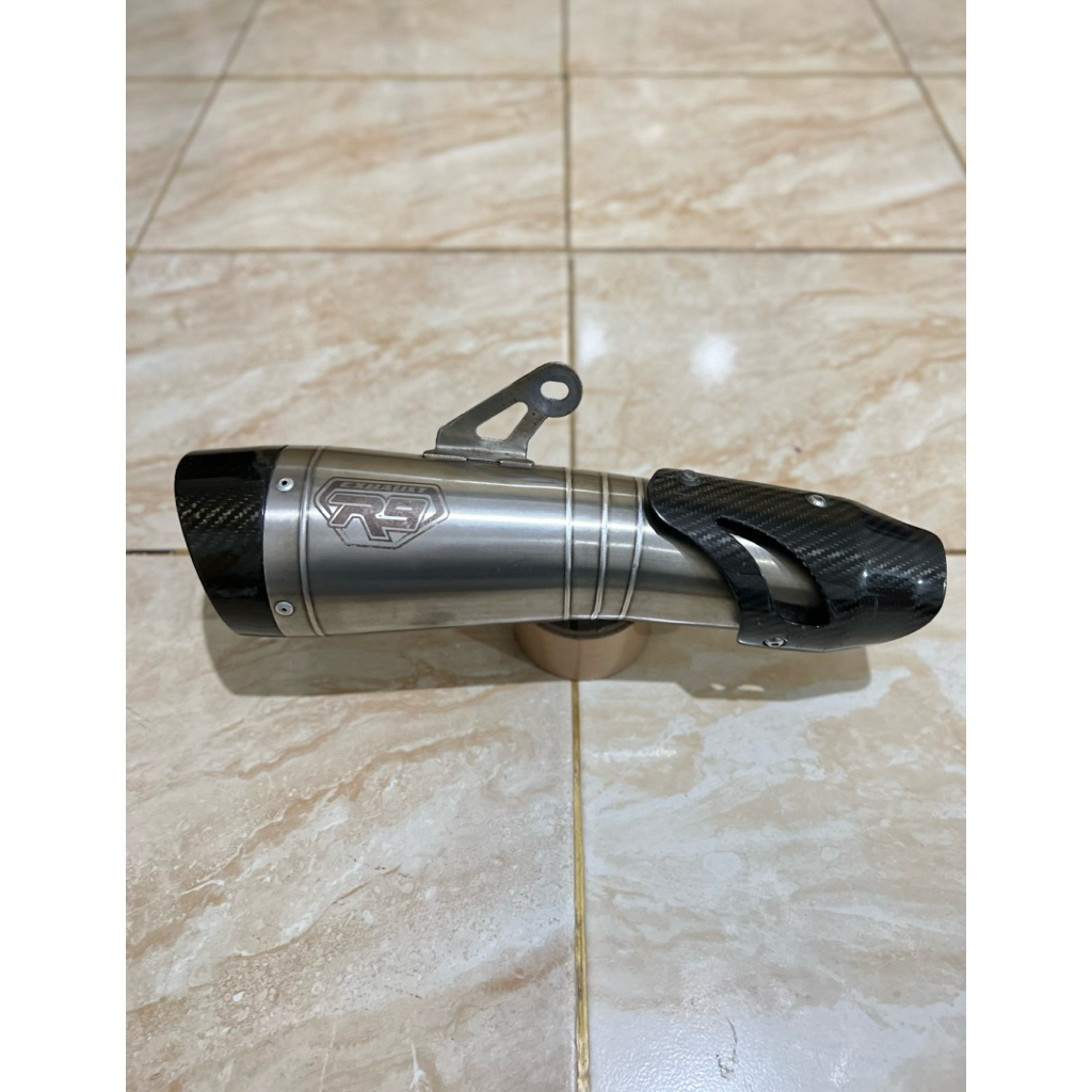 Silincer Knalpot R9 H2 SS inlet 50mm