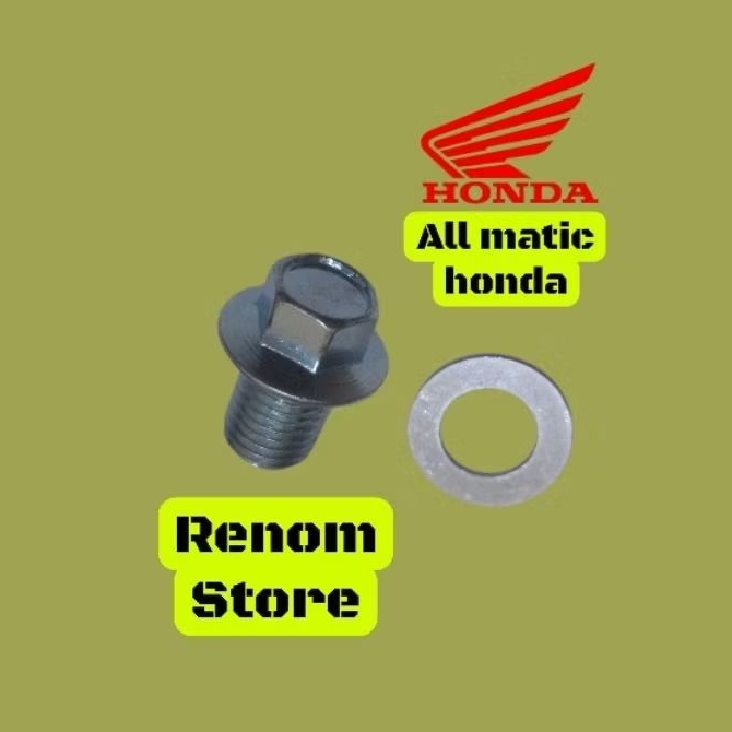 Baut Oli Mesin Bawah Honda Beat Vario125/150 All Matic Honda