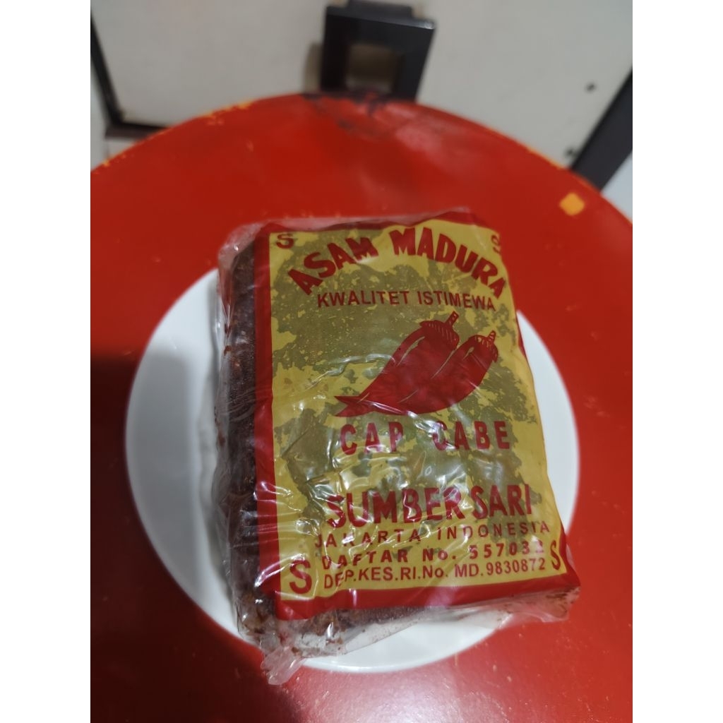 Asem Jawa Cap Cabe Madura 500Gram
