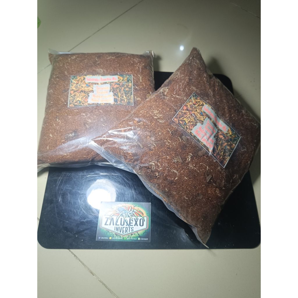 Substrate bioactive vivarium media reptile isopoda springtail tarantula