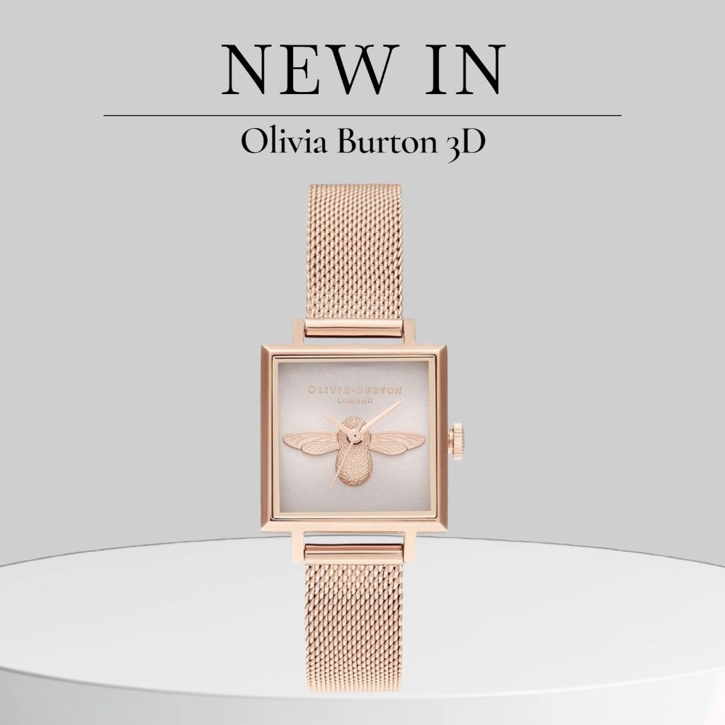 Jam tangan Wanita Olivia Burton 3D