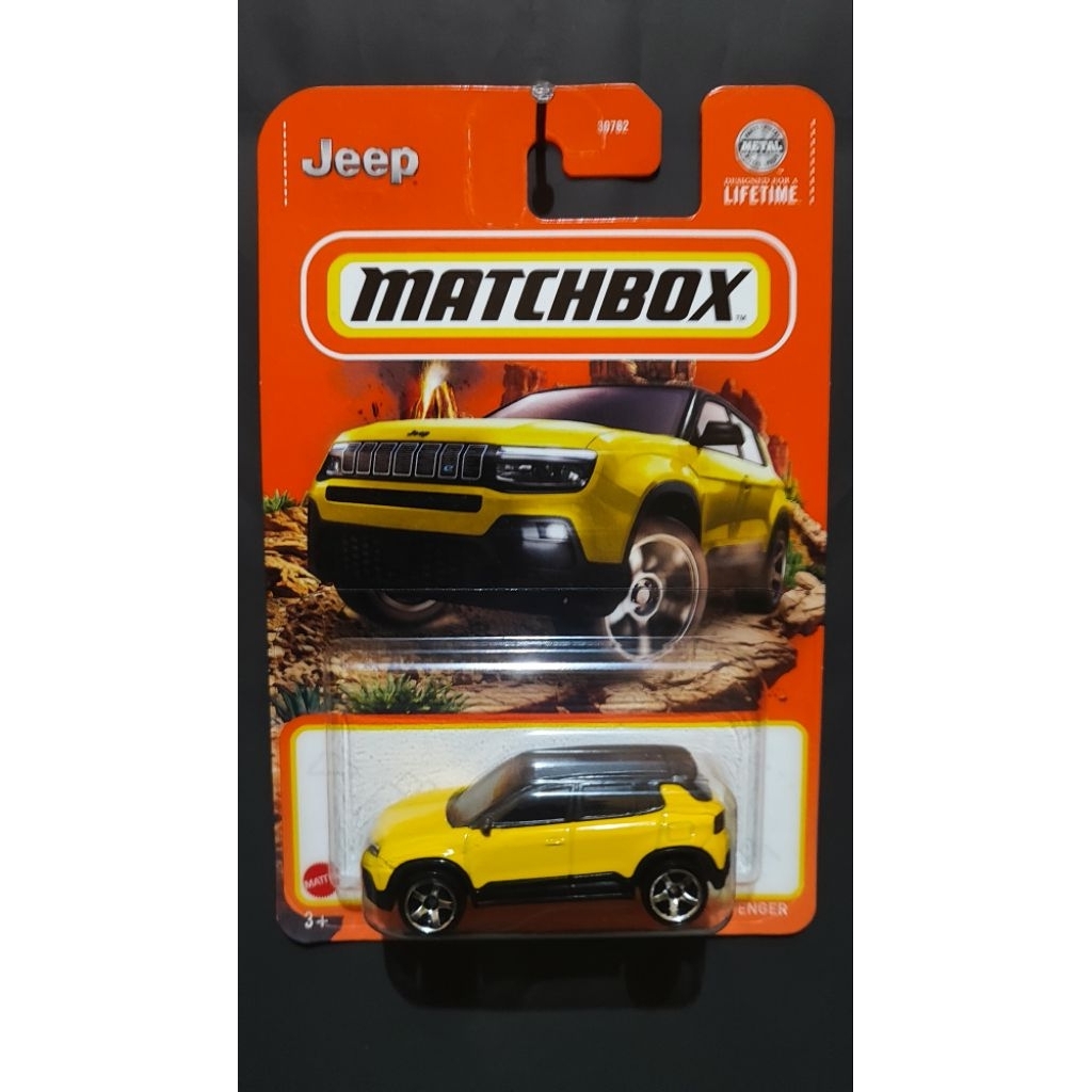 Mainan mobil mini Matchbox JEEP AVENGER / diecast 1:64 matchbox jeep avenger