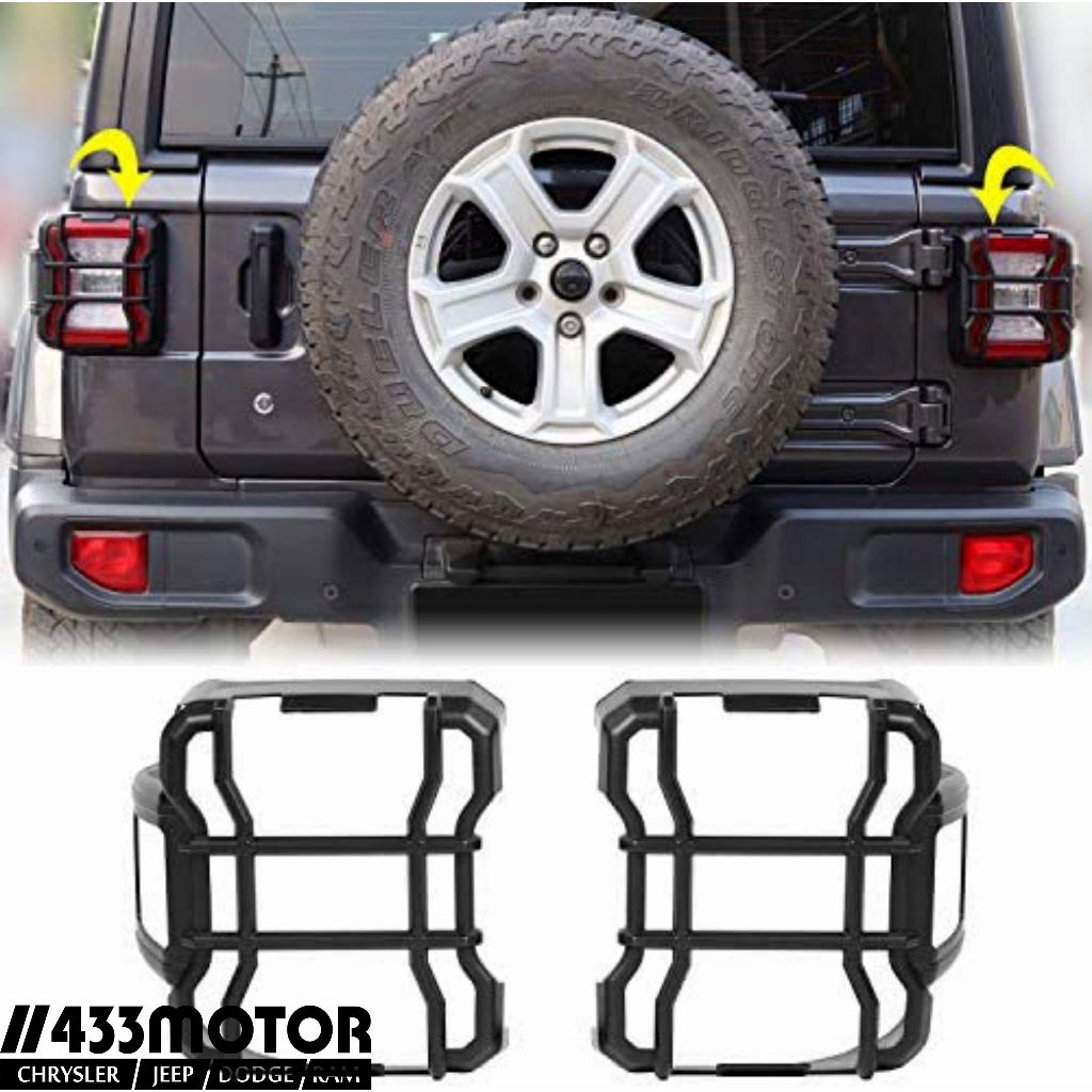 Cover Stop Lamp Guard Jeep Wrangler JL | Pelindung Lampu Belakang Jeep Wrangler JL | Pengaman Stop L