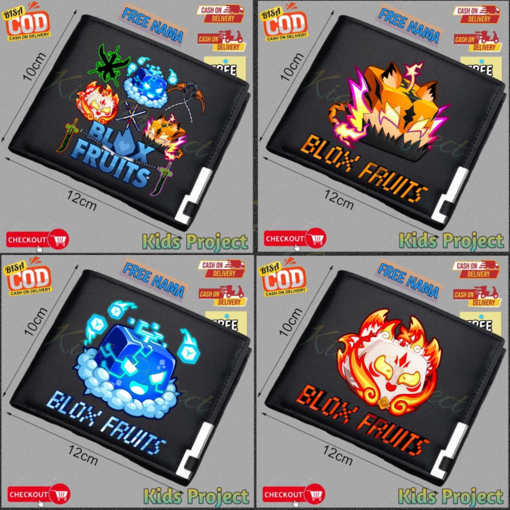 DOMPET ANAK BLOX FRUITS ROBLOX NEW FRUITS DOMPET WALLET BLOX FRUITS EMPYREAN TIGER CONTROL