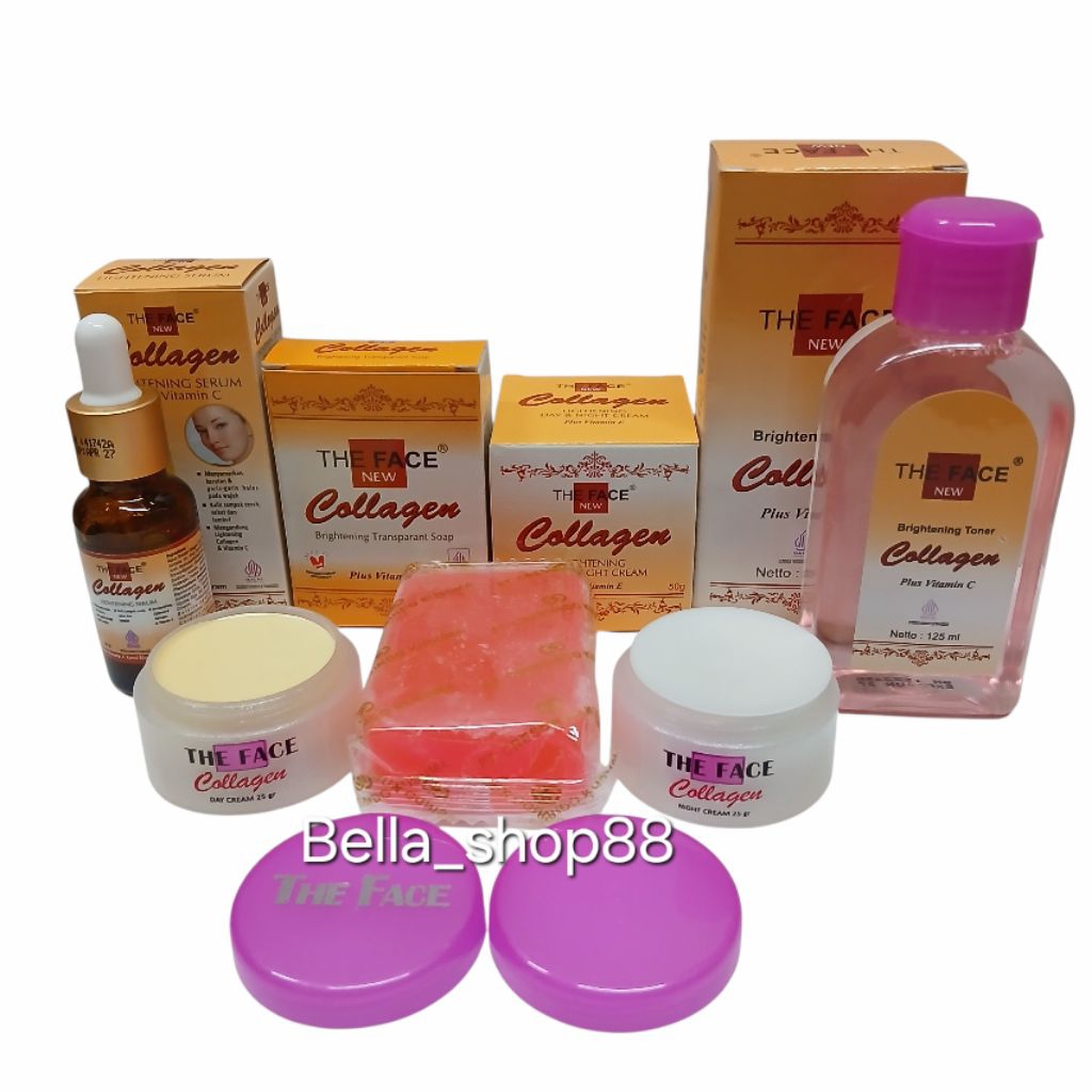 PAKET CREAM COLLAGEN THE FACE BPOM