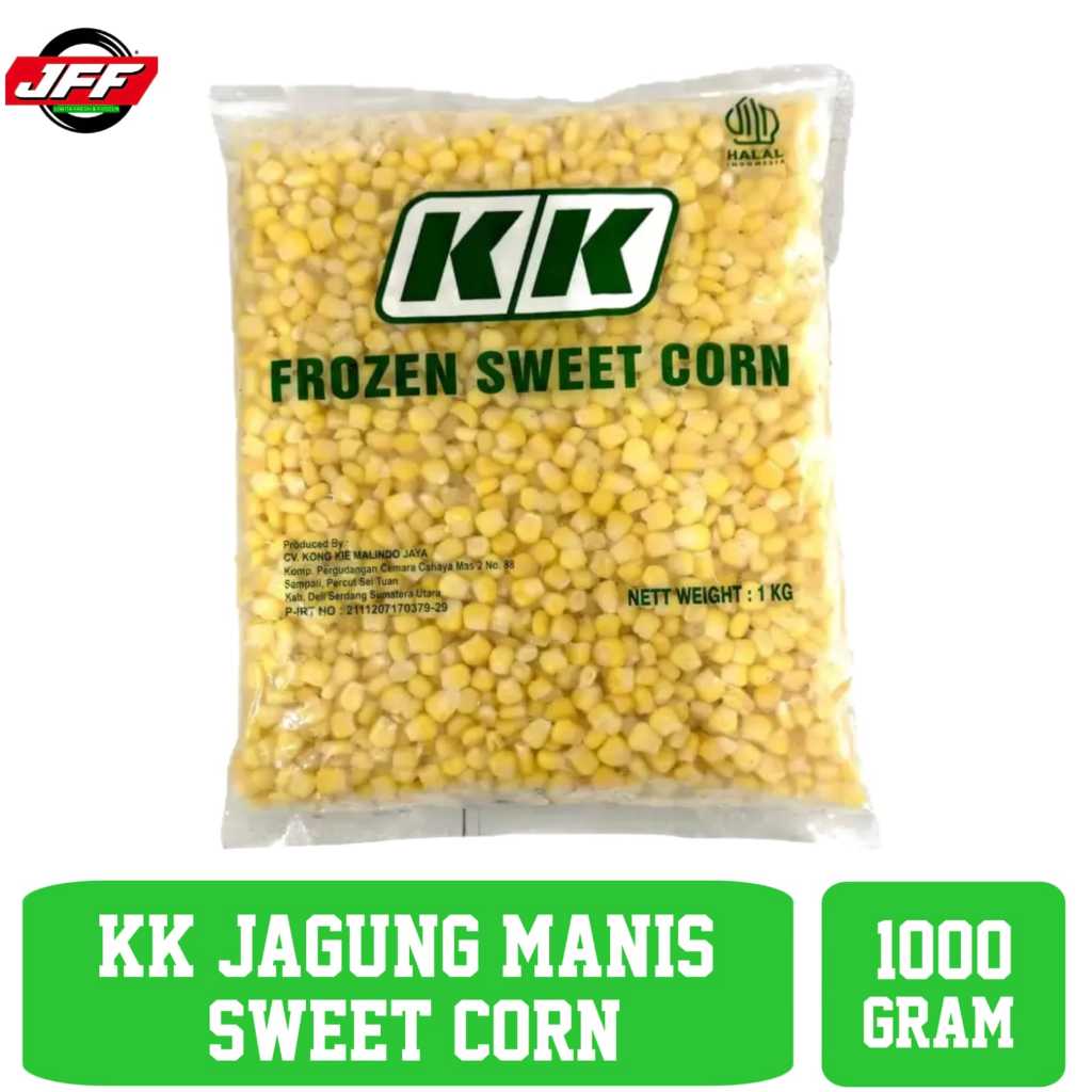 KK Frozen Sweet Corn 1 Kg - jagung pipil