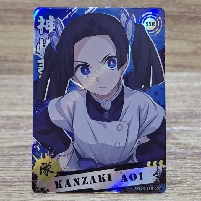 Kartu CCG Demon Slayer Kanzaki Aoi SSR
