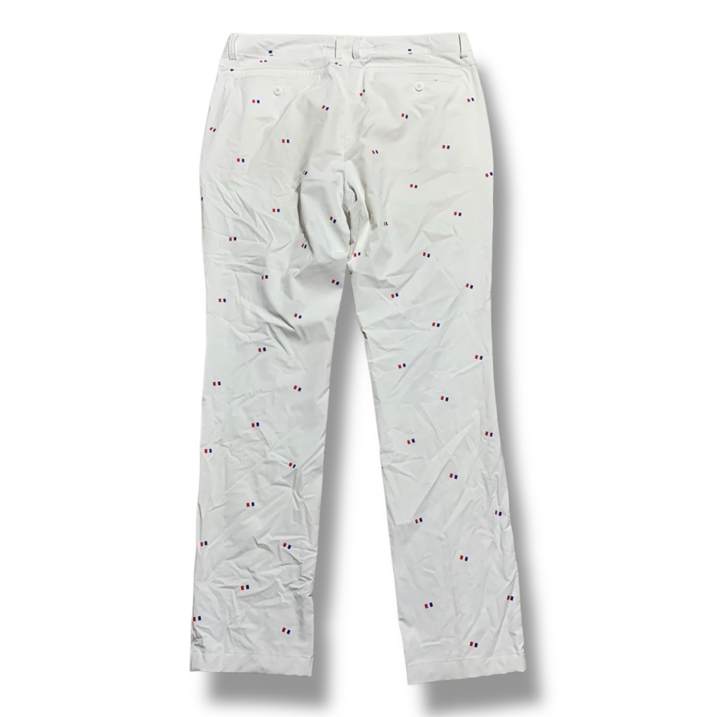 Elle Golf All Over Print France Flag Long Pants