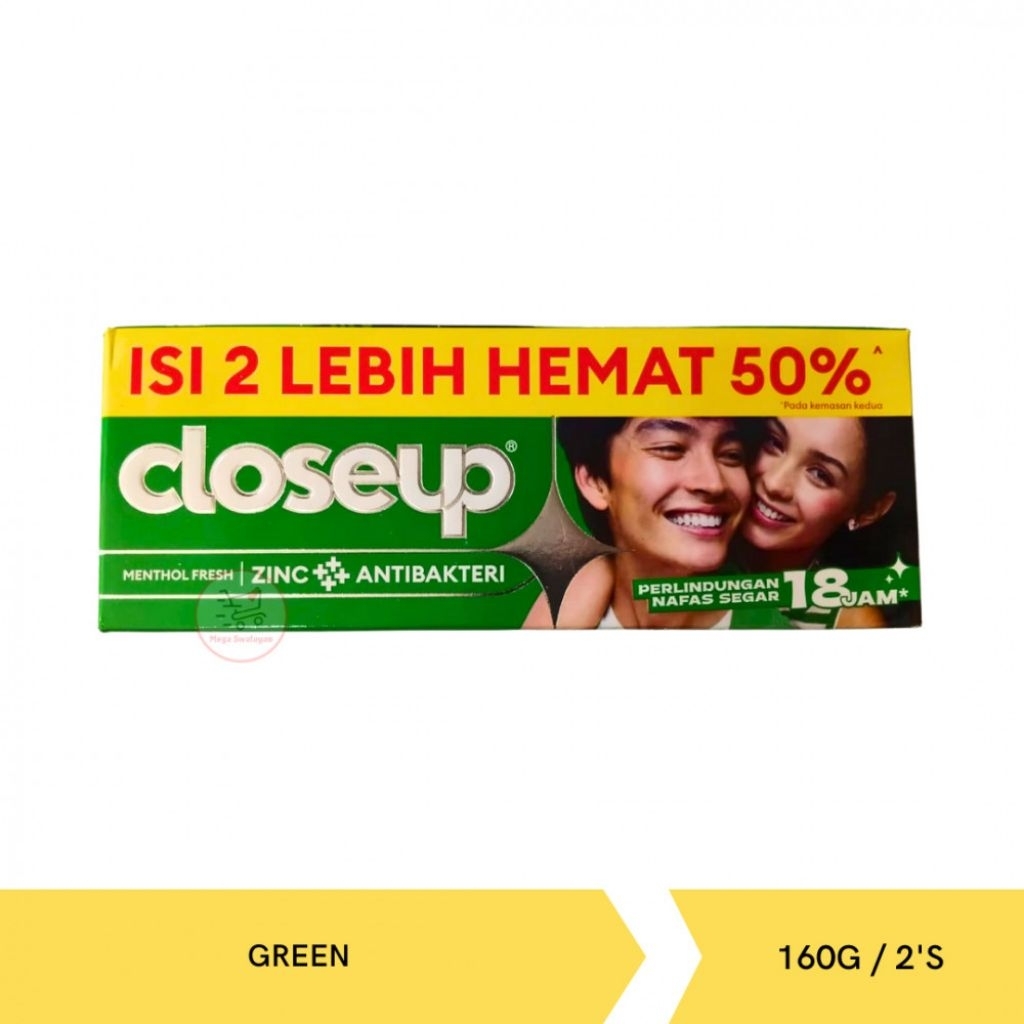 Close Up Pasta Gigi 160gr Menthol Fresh 1pcs / Isi 2