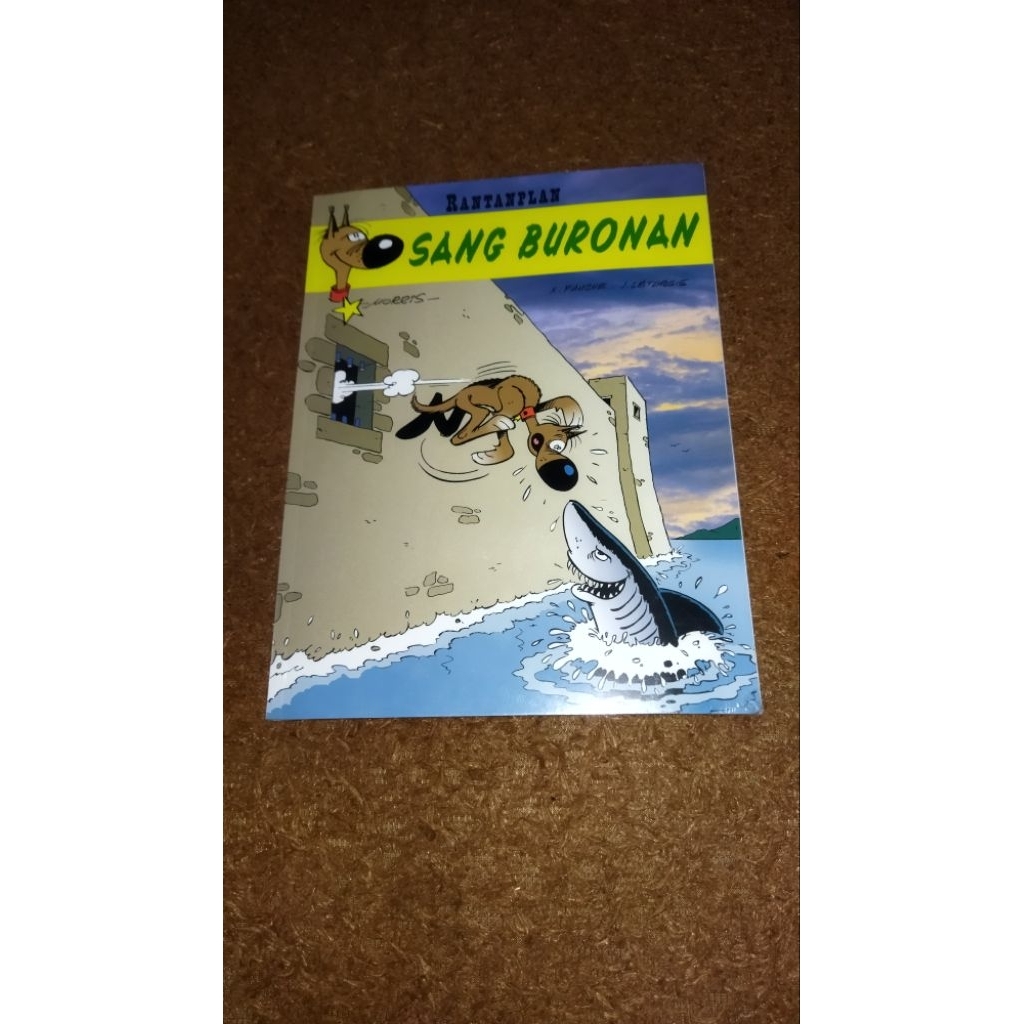 komik rantanplan,judul sang buronan