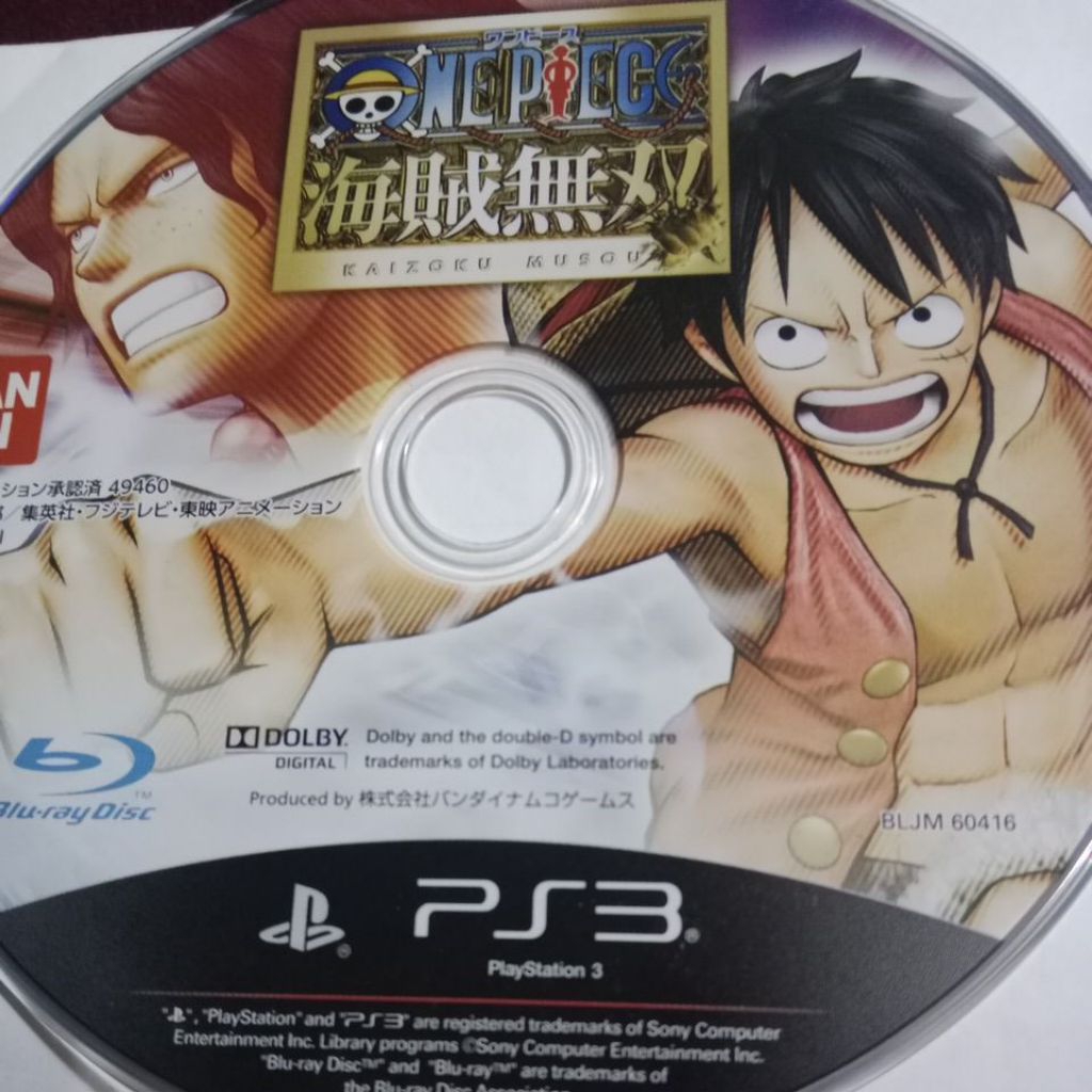 KASET PS3 ONE PIECE SECOND
