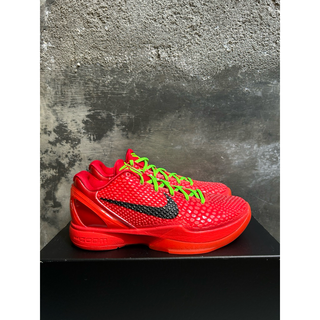 Nike kobe 6 protro reverse grinch (100% authentic)