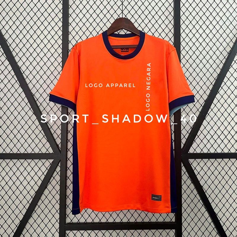 JERSEY // JERSEY SEPAK BOLA // BELANDA 2024 HOME // EURO 2024 // FAN VERSION