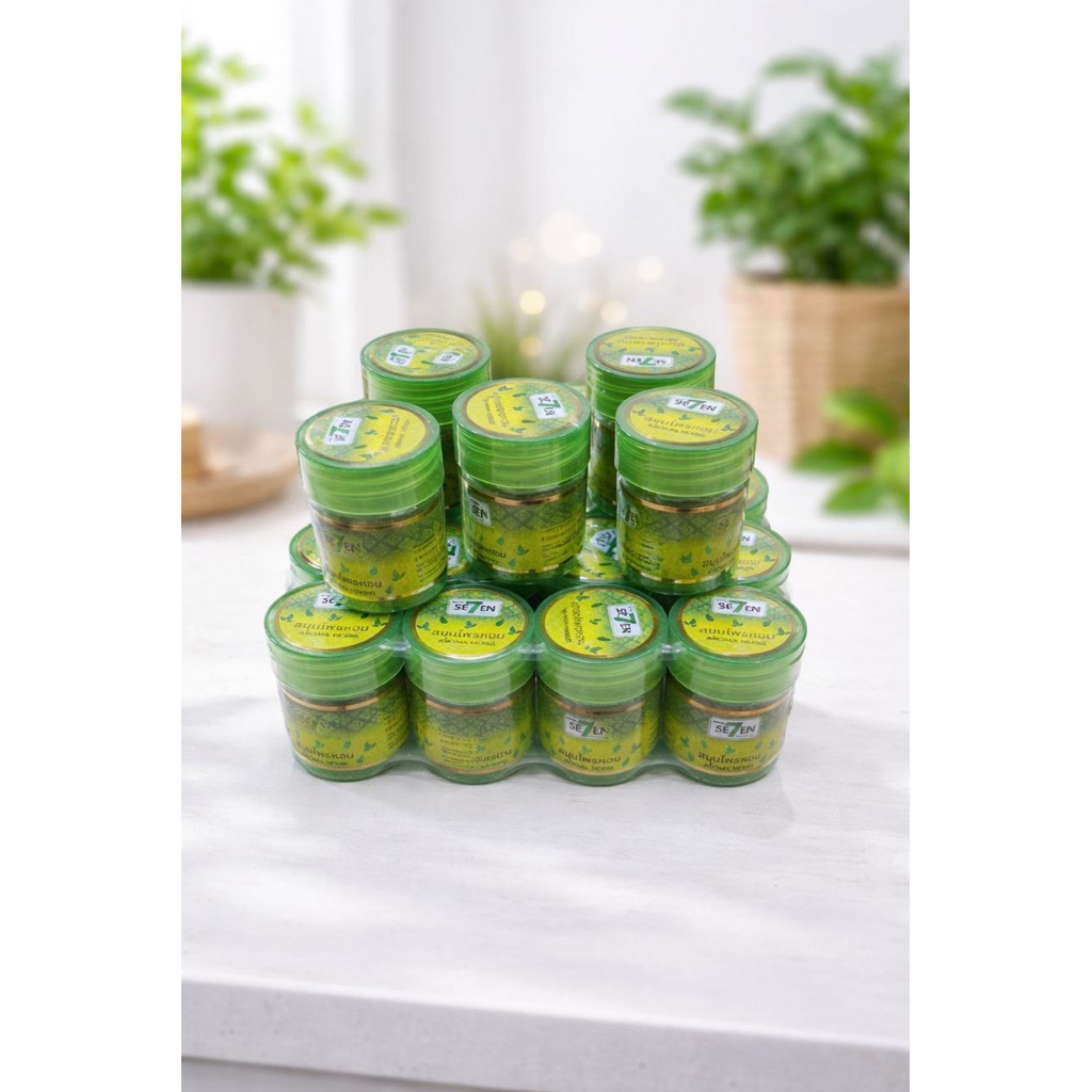 ​[ORIGINAL THAILAND] Inhaler Herbal SE7EN Aroma Herbs 3g - Pelega Hidung & Pusing  ​