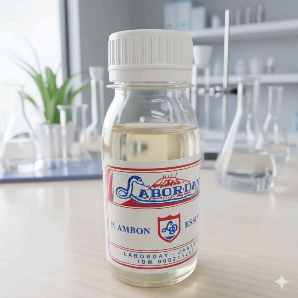 Laborday Vanilie Vanilli Essence Pisang Ambon Per 1 Botol Kecil