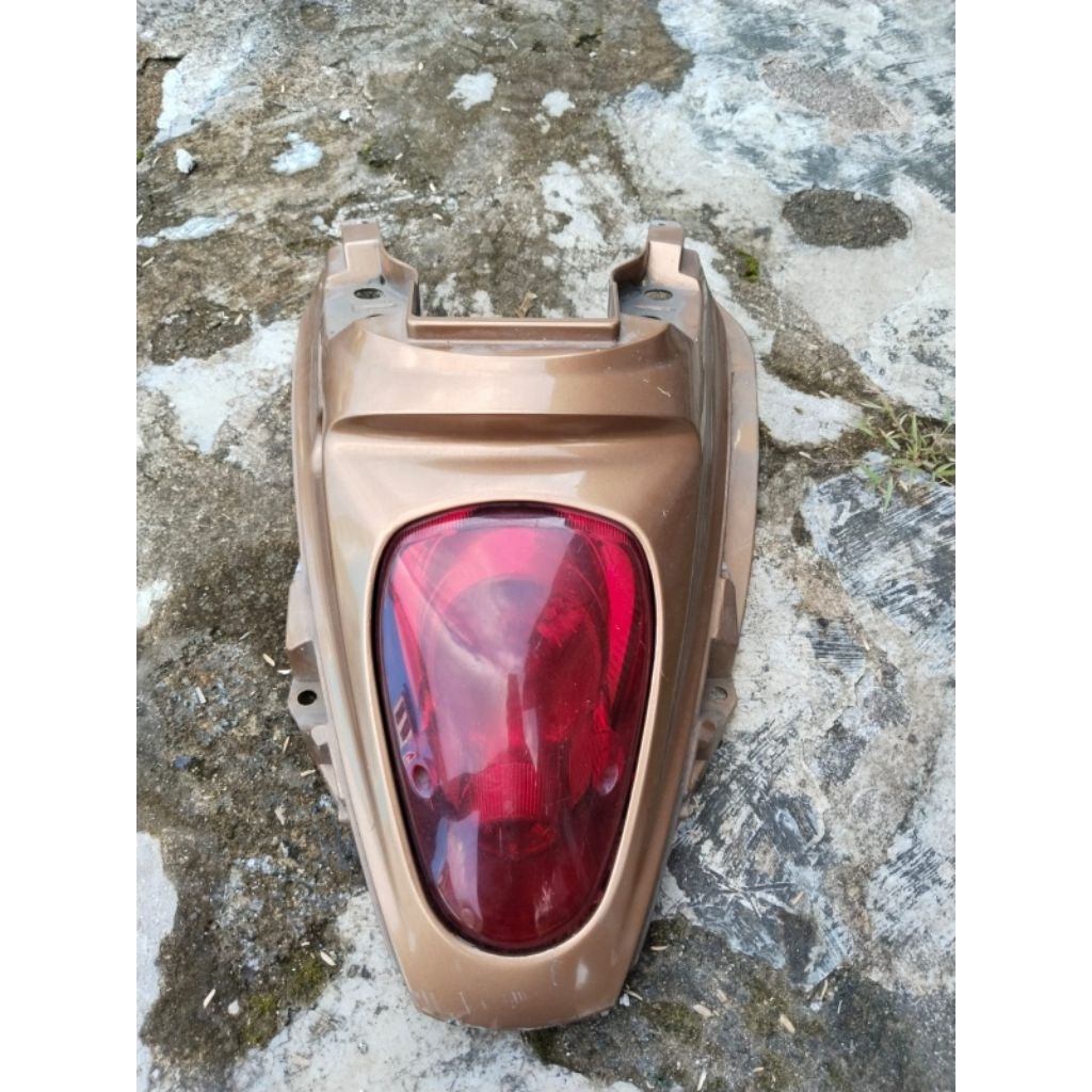 stoplamp+dudukan Scoopy karbu original copotan
