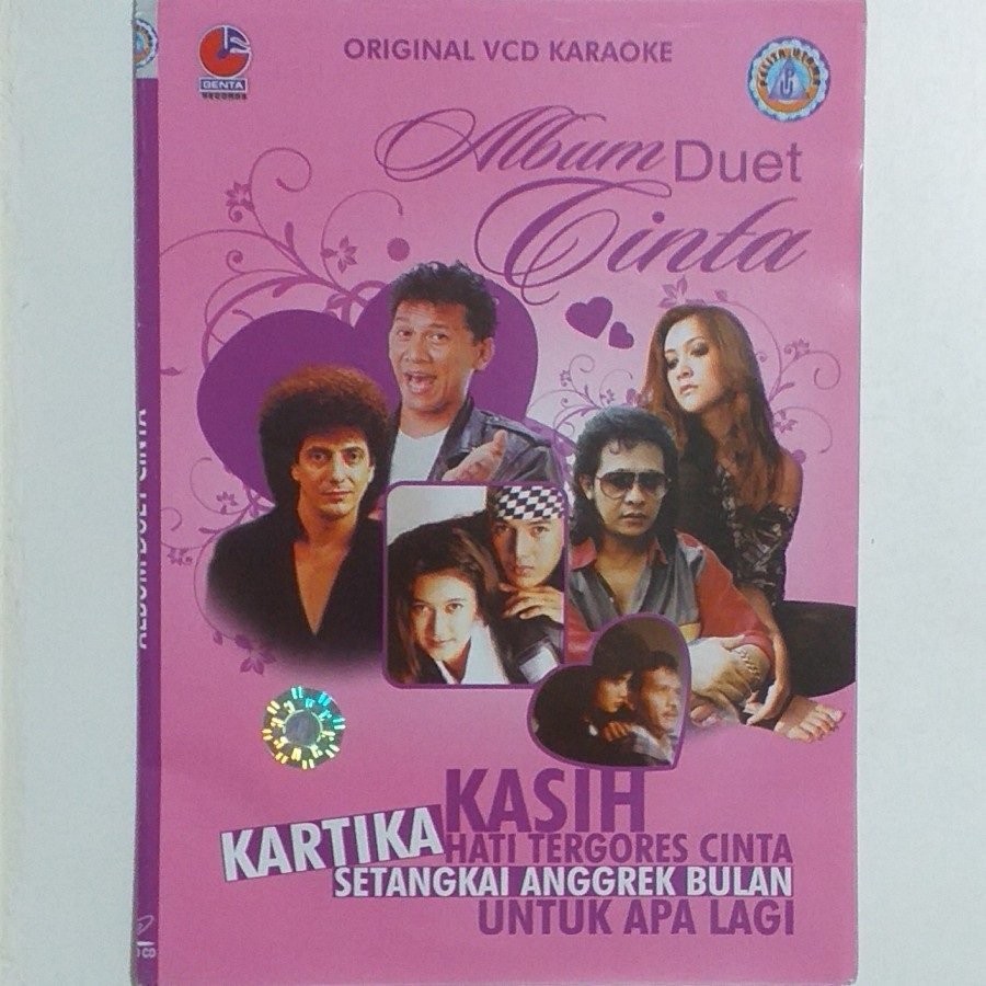 Kaset VCD Karaoke Original Album Duet Cinta Tembang Kenangan Nostalgia