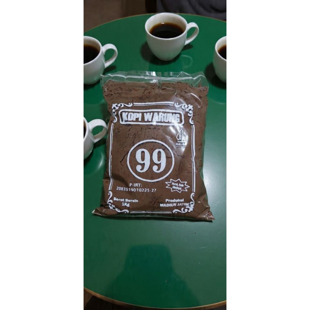 kopi bubuk hitam warung 99